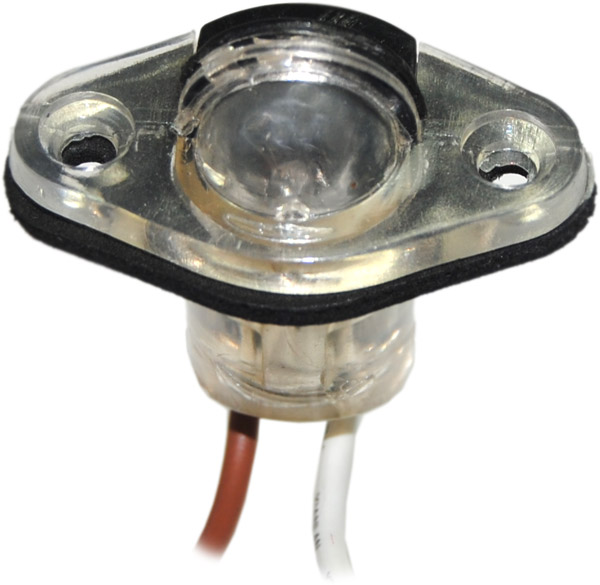 Jammy J-762 Miniature License Lamp, 2 Wire