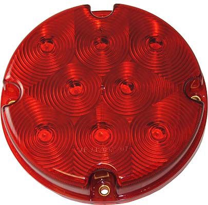 Jammy J-84-R 7â€ Round LED School Bus Warning Lamp