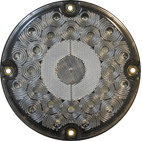 Jammy J-85-C 7â€ Round LED Clear Backup Lamp