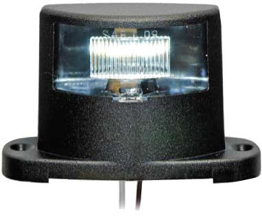 Jammy J-88 License Lamp, SMT w/ removable bulb