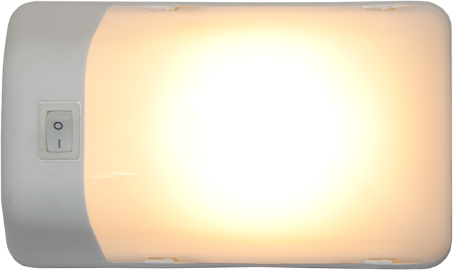 Jammy J-916 SMD LED Dome Lamp w/ Switch, Frosted Lens