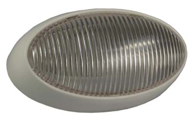 Jammy J-96-WNC Oval Euro Style SMT Porch Lamp w/out Switch