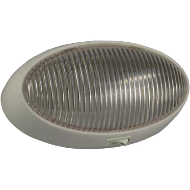 Jammy J-96-WSC Oval Euro Style SMT Porch Lamp w/ Switch