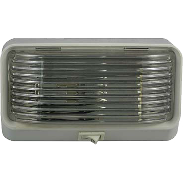 Jammy J-97-WSC Rect. SMT Porch Lamp w/ Switch