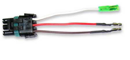 Jammy J-AG3-WH 3-Way Adapter, 3-Wire Female W/P to 3-Way .180