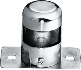 Jammy J-EC7L LED License Lamp, EC7 Style Chrome Steel w/ Mount Plate