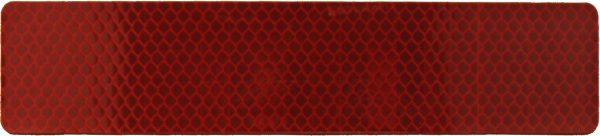 Jammy J-PGR-9S 2â€³ H x 9â€³ Ag Reflex Strip, Red Reflector