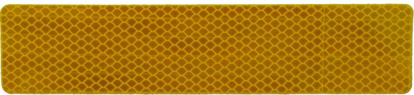 Jammy J-PGY-9S 2â€³ H x 9â€³ Ag Reflex Strip, Yellow Reflector