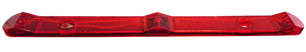Jammy J-SID-RR 3-LED Red ID Bar Light, One Piece, Red Lens