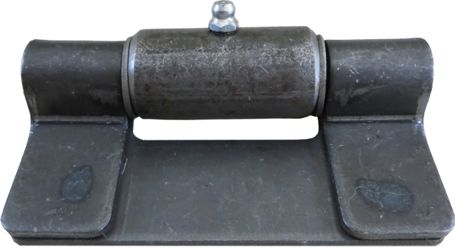 Jammy TBH02 4-1/2â€³ Weld-On Butterfly Hinge RAW finish