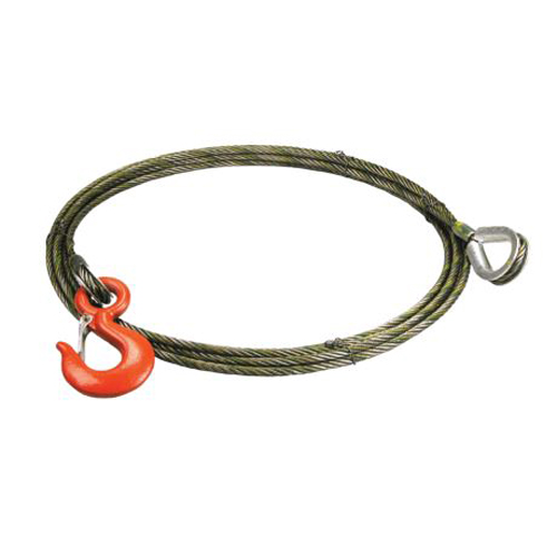 Lift-All Winch Line Extensions 6X19 IWRC Steel Core