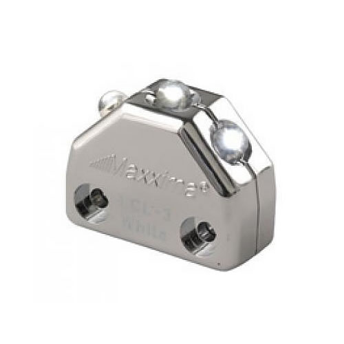 Maxxima 3 LED Chrome Micro Interior Courtesy Lights - LCL-3CL