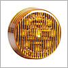 Maxxima 2" Round P2/P3 Clearance Marker Amber - M09100Y