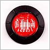 Maxxima 3/4" Round P2/P3/PC2 Clearance Marker Red - M09300R