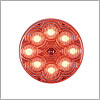 Maxxima 2 1/2" Round Red Clear Lens Vantage Series - M16280RCL