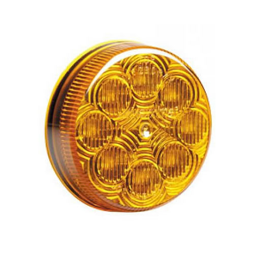 Maxxima 2 1/2" Round Amber Lens Vantage Series - M16280Y