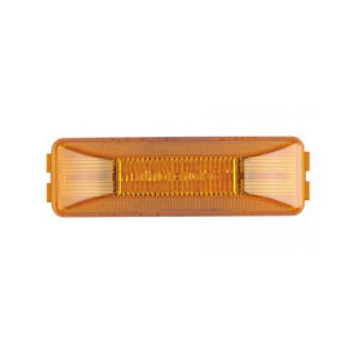 Maxxima 4" Amber Rectangular 2 Pin Clearance Marker - M20350Y