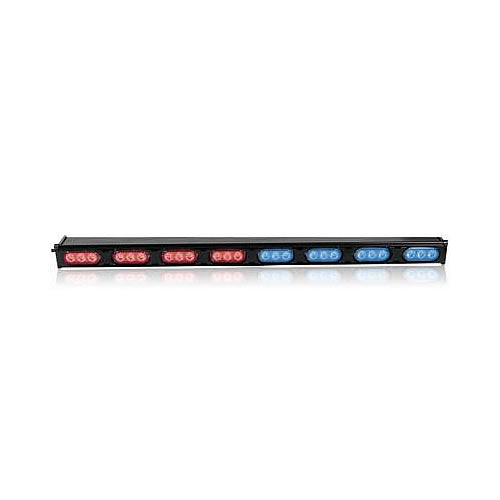 Maxxima 24 LED Emergency Red/Blue Light Bar - M20372BRCL-8