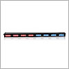 Maxxima 24 LED Emergency Red/Blue Light Bar - M20372BRCL-8