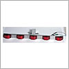Maxxima 5 Clearance Marker ID Bar Light - M23015R-5