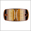 Maxxima Rectangular Clearance Marker P2/P3/PC2 Amber - M23015Y
