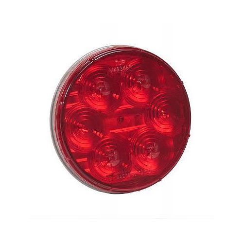 Maxxima 4" Round LED Stop/Turn/Tail Light - M42346R