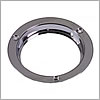 Maxxima 4" Round Stainless Steel Security Flange Chrome Finish - M43253CH