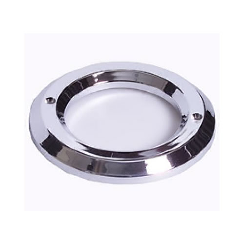 Maximma 2 1/2" Chrome Plastic Grommet Cover - M50105