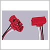 Maxxima 3-Pin Right Angle STT Plug 10" Leads - M50900