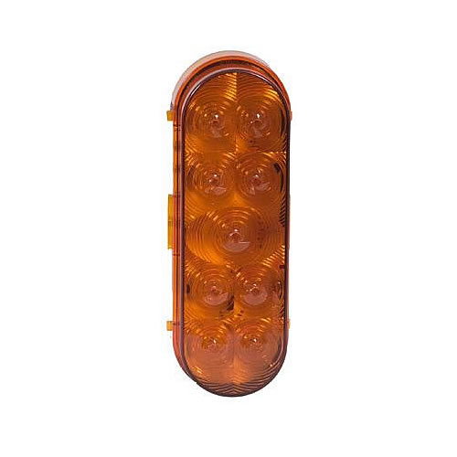 Maxxima 6" Oval Amber Park/Rear Turn Light - M63339Y