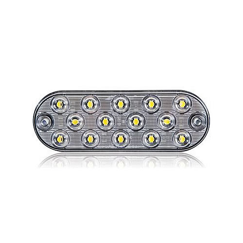 Maxxima Low Profile Thin Oval Surface Mount Backup Light