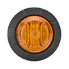 Maxxima 1-1/4" Round P2/PC/PC2 CM Amber Blunt Cut - Bulk Pack -0 M09400Y-XBC