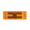 Maxxima 2" x 6" Rectangular Amber - Reflector Lens -0 M20330Y