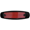 Maxxima Clearance Marker Red OE Style with Black Bezel - M20332R-BLK