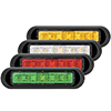 Maxxima Surface Mount Warning Quad Color 24 LED Red/Green/Amber/White Clear Lens -0 M20494RGYW-QC