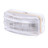 Maxxima LED License Light 2 1/2" X 1" Rectangular with .180 Male Bullet, Bulk Pack - M25301L-X