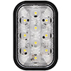 Maxxima Rectangular White Back Up - M42213-A