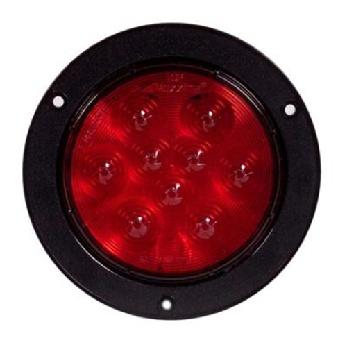 Maxxima 4" Round Red Stt Lightning