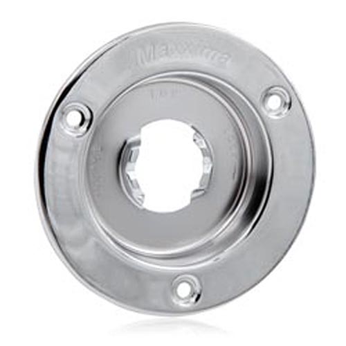 Maxxima Stainless Flange Recessed Mount Chrome