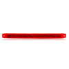 Maxxima 1" X 15" Rectangular Surface Mount Red Stop/Tail/Turn - M63318R-A