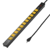 Maxxima 10 Outlet Heavy Duty Power Strip with USB Type-C/A Charging Ports, 1000J Surge Protection - MEP-1000