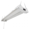 Maxxima 2 ft. Utility LED Shop Light Fixture, Linkable, Clear Lens 5000K Daylight 2500 Lumens - MSL-202500C