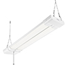 Maxxima 2 ft. Utility LED Adjustable Shop Light Fixture, Linkable, Frosted Lens 5000K Daylight 5000 Lumens - MSL-205000F