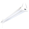 Maxxima 4 ft. Utility LED Shop Light Fixture, Linkable, Frosted Lens 5000K Daylight 4400 Lumens - MSL-404400F