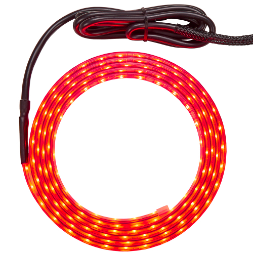 Maxxima Red Silicone Flexible Adhesive Light Strip