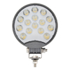 Maxxima Round 15 LED Work Light 800 Lumens 12/24VDC MaxxHeat - MWL-19B-MH