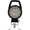 Maxxima Round Adjustable Work Light with Switch 4,200 Lumens 12/24VDC Deutsch Connector - MWL-36-A