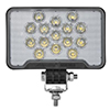 Maxxima Rectangular 15 LED Work Light 1,300 Lumens 12/24VDC - MWL-39-A