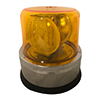 North American Signal Two Rotating LED Sealed Beam Lamps with a Polycarbonate Dome - 250LED-A