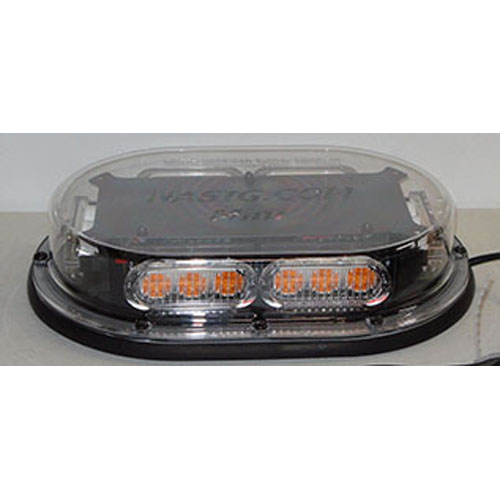 North American Signal 12/24 V Amber LED Mini Bar, 13.25", Permanent Mt. - MINILP-A